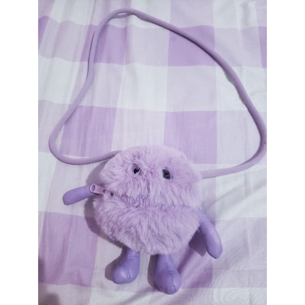 ZARA TAS BONEKA ANAK SLING BAG MINI LILAC ORIGINAL
