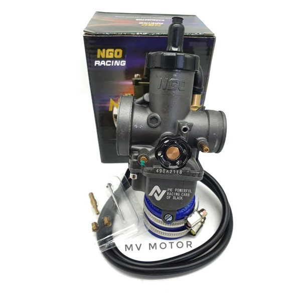 Karburator/Karbu Cpo Original Pe 24 28 30 P-Racing Black Free Pilot Jet Men Jet - Pe 24 28 30 NGO-2