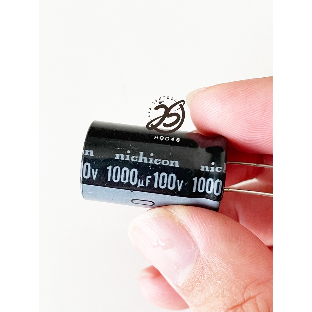 ELCO 1000UF 100V (1 BUAH) KAPASITOR CAPACITOR ELCO KAPASITOR ELKO KAPASITOR 1000 UF 100 V