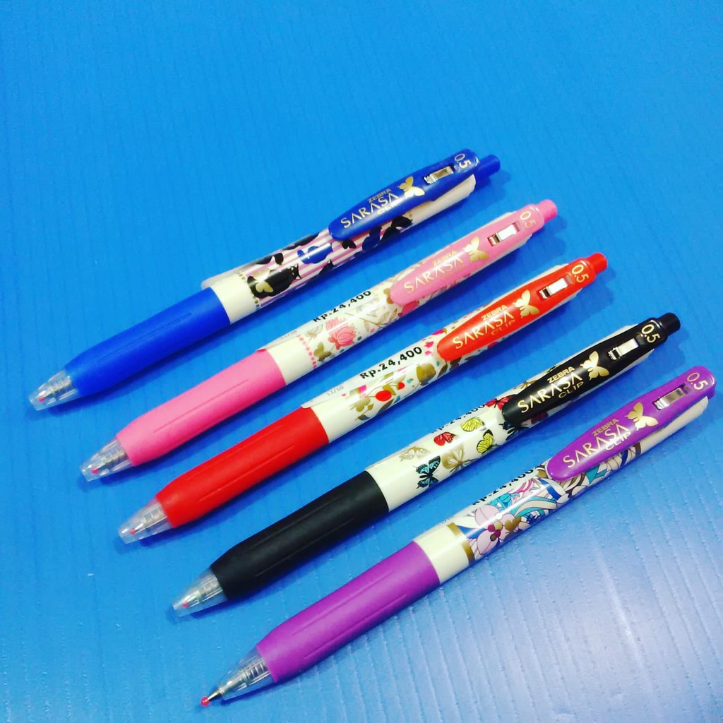  BOLPEN  GEL SARASA BUTTERFLY 0 5 BOLPEN  SARASA SARASA 