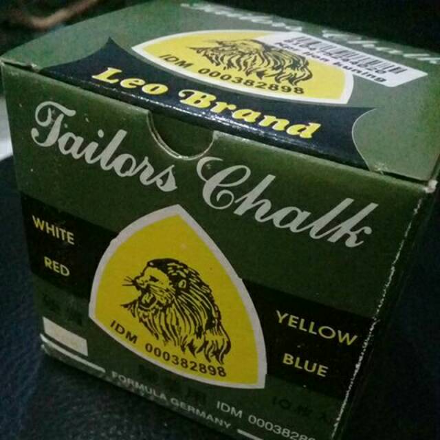 Kapur Jahit Kain Bahan merk LEO BRAND JERMANY TAILOR CHALK