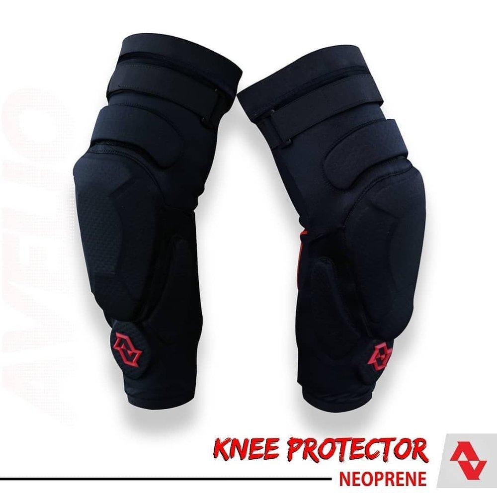 Pelindung Lutut Sepeda MTB Downhill Trail Avelio Knee Protector Neoprene