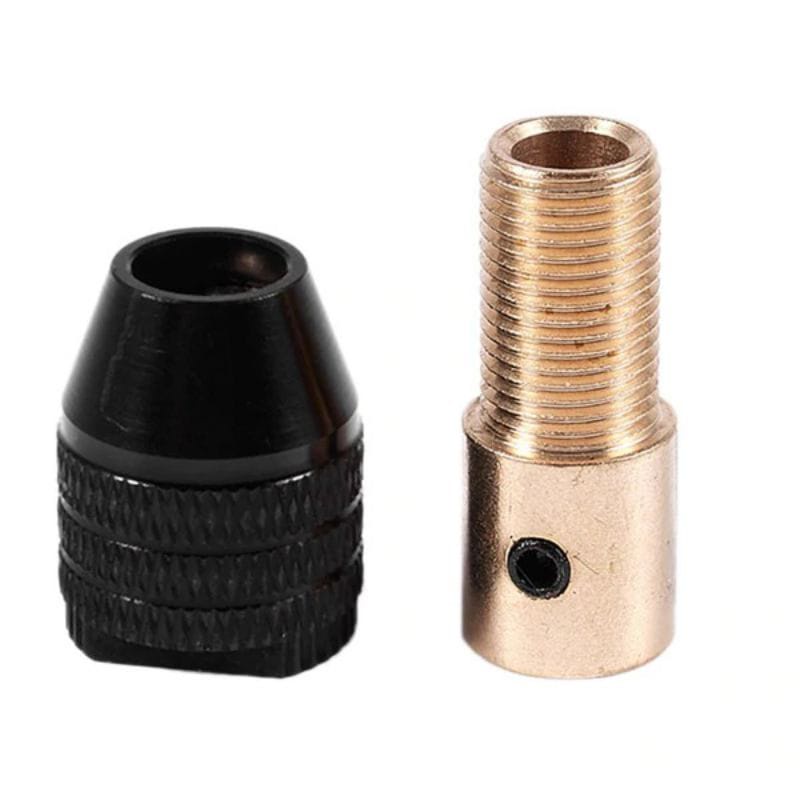 Bamboogrove_ Kepala Mata Bor Drill Chuck Bit Quick Change 0.3-3.5Mm / Kepala Bor Mini 0,3-3,5Mm As