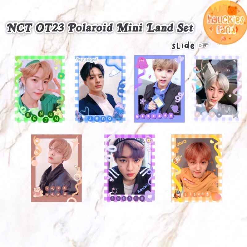 NCT OT23 Polaroid Mini Land Set ( 5.3cm x 7cm )