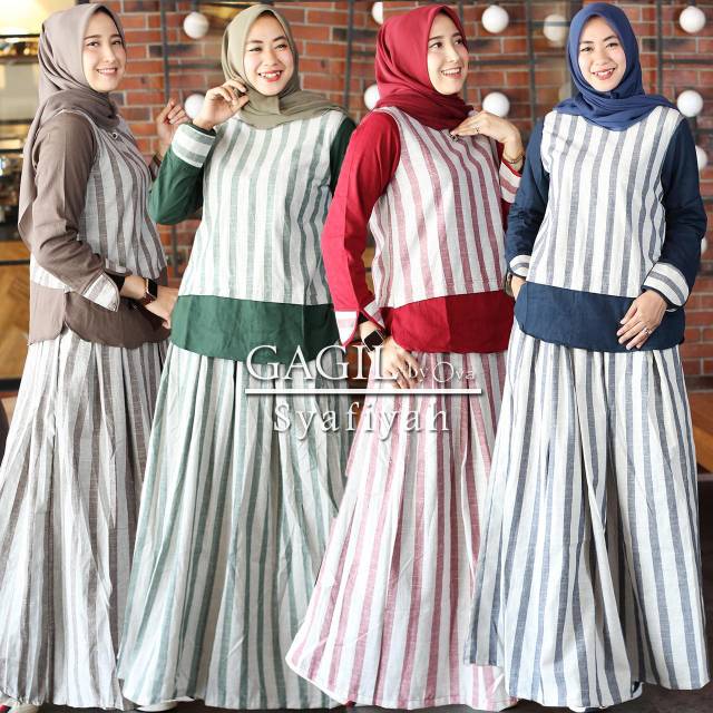 Setelan syafiyah original gagil by ova