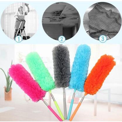 GARANSI 1 BULAN KERUSAKAN Retractable Clean Soft Brush 1 METER