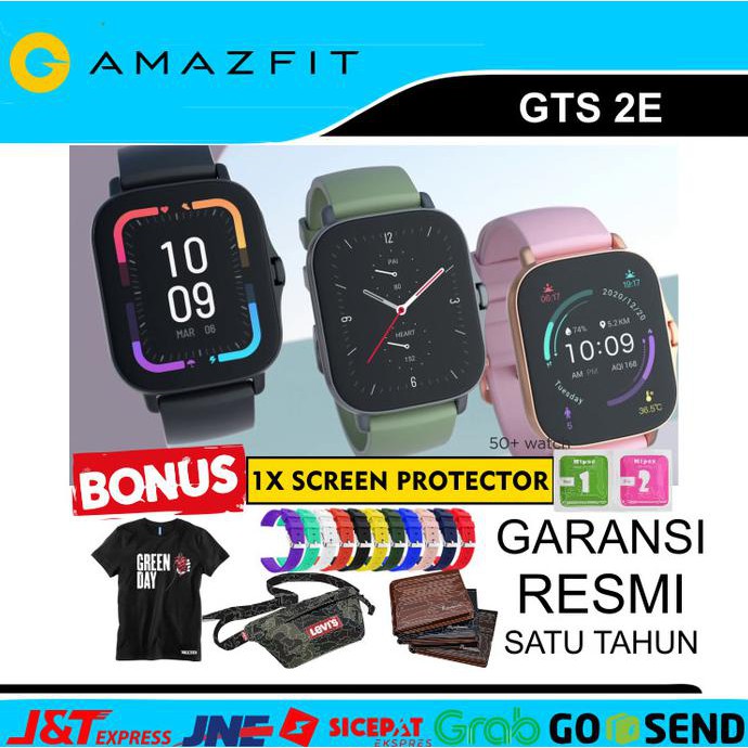 DISKON NEW AMAZFIT GTS 2E GTS 2 E GTS SMART WATCH SPORT JAM TANGAN DIGITAL - Lilac Purple