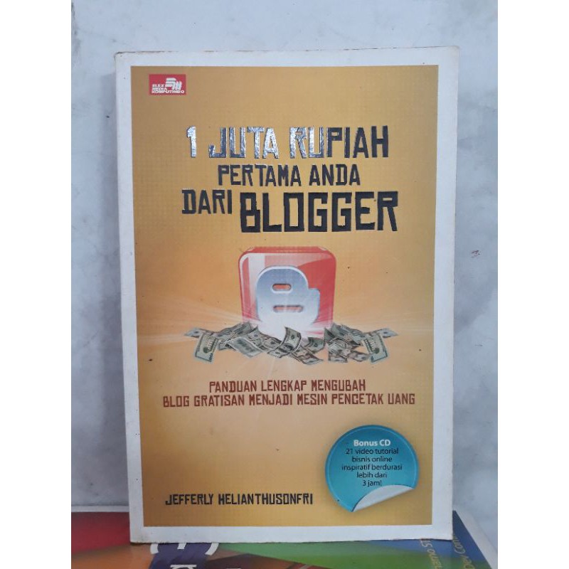 1 juta rupiah pertama dari blogger.  d6