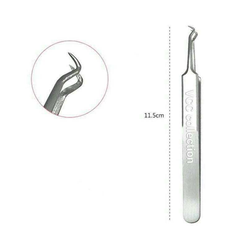 Pinset pencabut komedo acne stainless steel