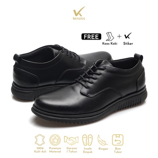 Kenzios Hatta Black Series Sepatu Formal Pria
