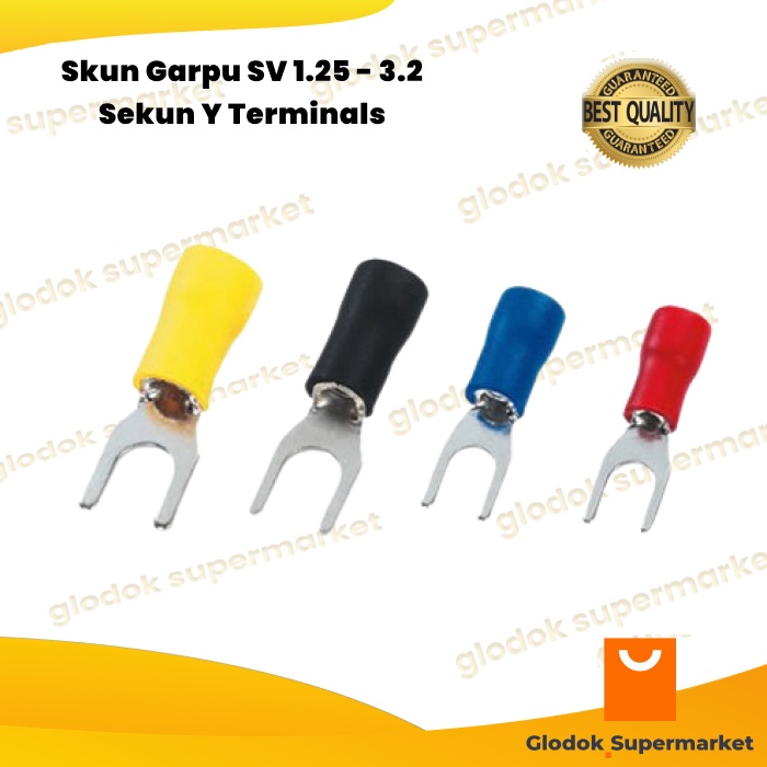 Skun Garpu SV 1.25 - 3.2 Sekun Y Terminals