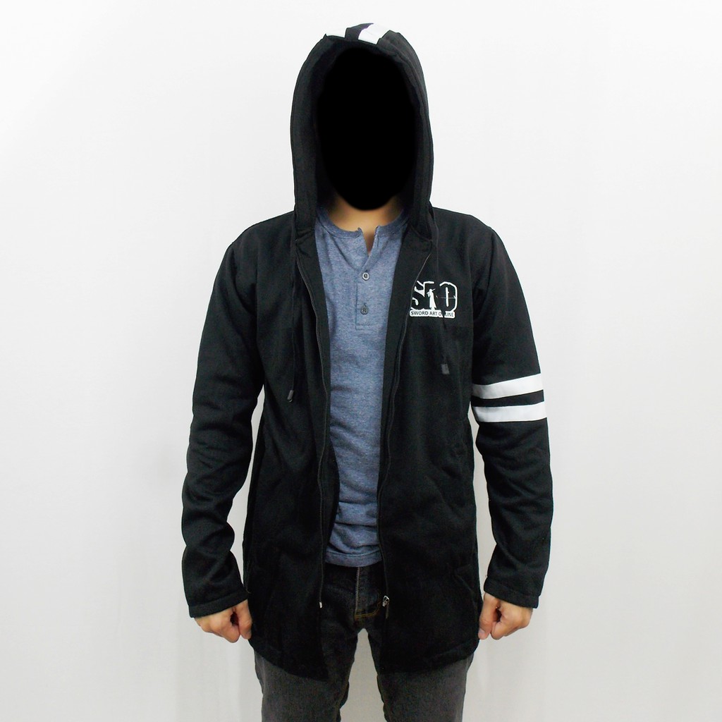 JUBAH SWORD ART ONLINE - JAKET SAO KIRITO - JAKET SWORD ART ONLINE - JAKET ANIME SAO - SWEATER SAO 1