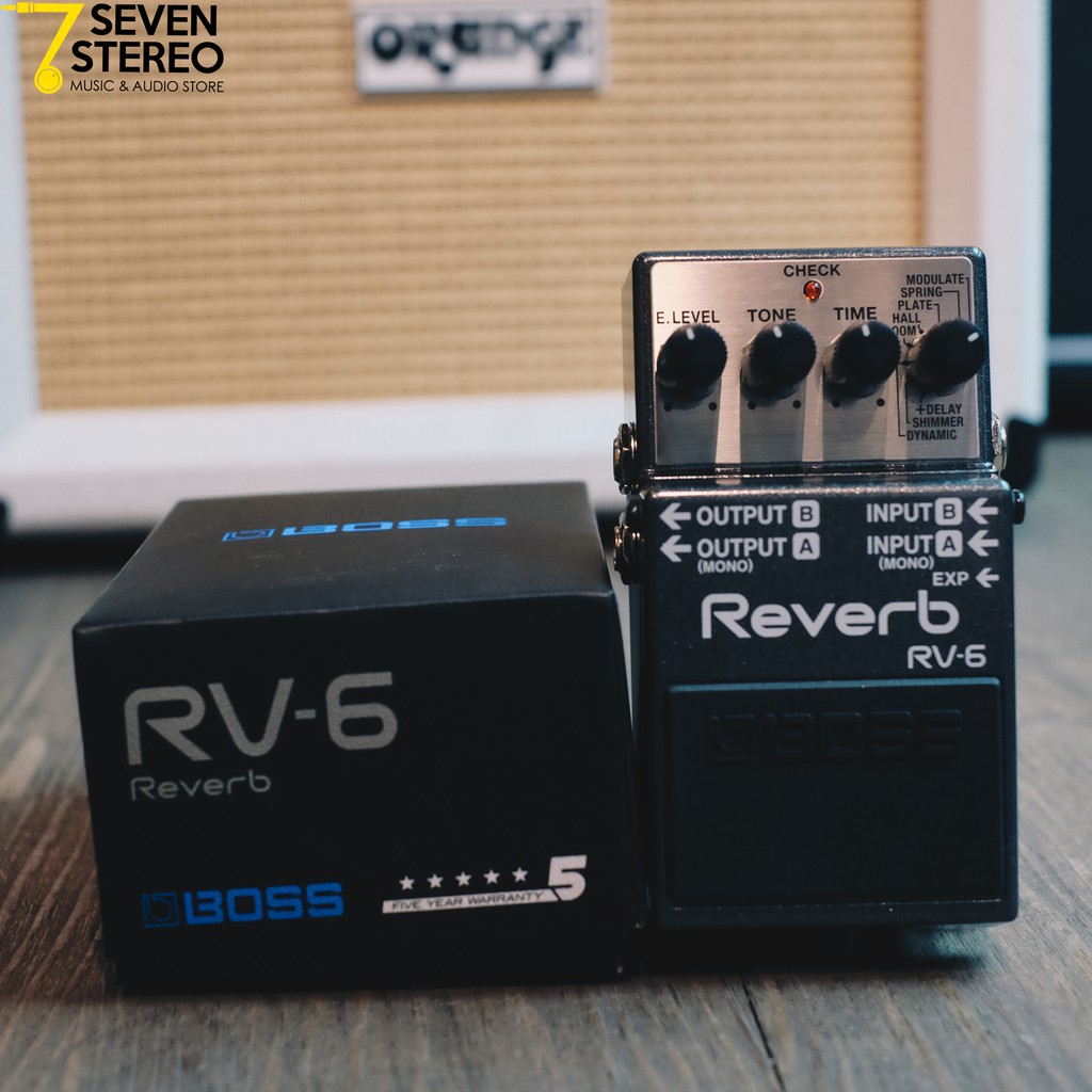 Boss RV-6 RV6 Digital Reverb