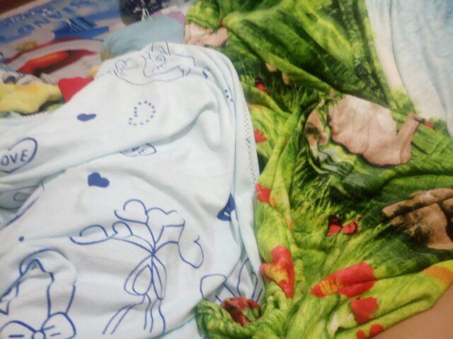Selimut Bulu Halus Terlaris Motif Anak Berkualitas Murah / Selimut Karakter Import  - Ukuran 150x200