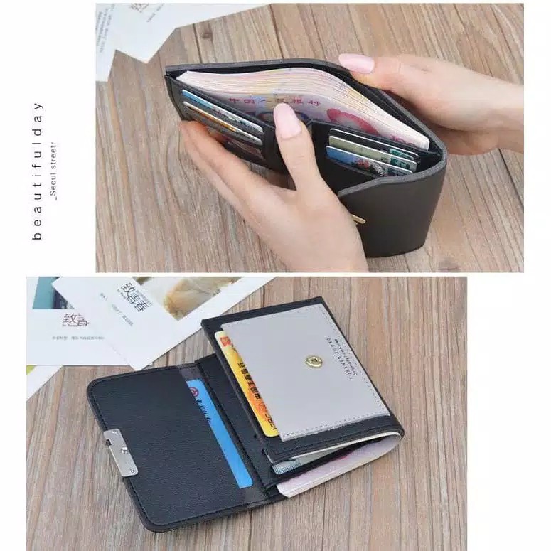 Dompet Wanita KC121 Women Wallet Import Quality Dompet Fashion Korea