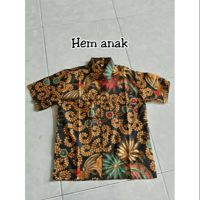 Hem Batik Anak Ulir Sogan Fz
