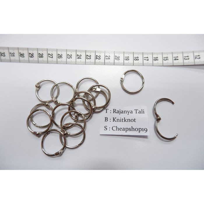 

Ring Binder Bulat Buka tutup Scrap book 25mm RJT
