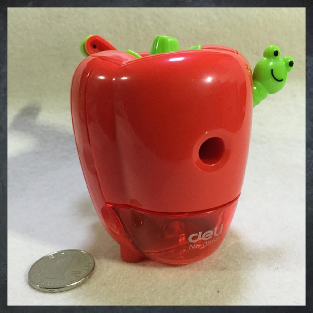 

Deli Big Apple Roller Sharpener 3 Colors E0660 - Merah