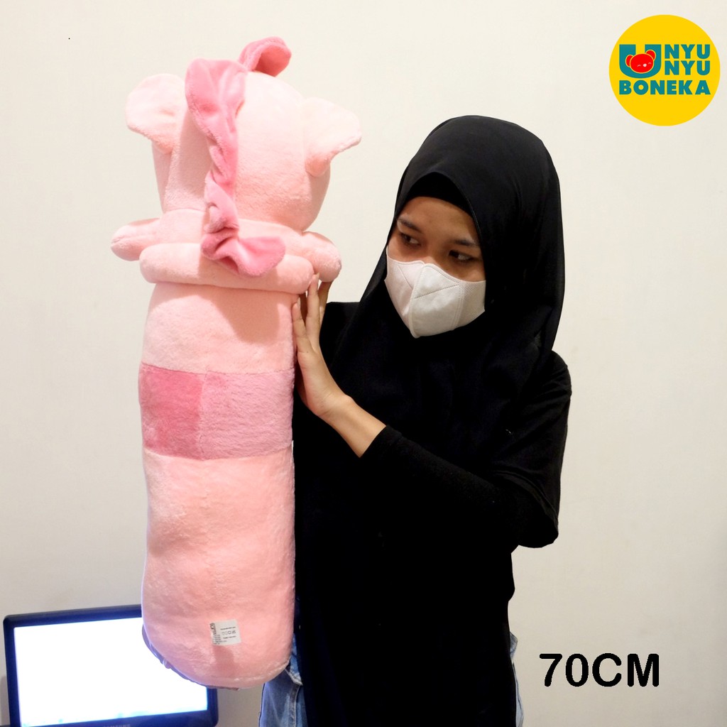 Guling Boneka Kudaponi Unicorn Pinkie Big 70CM Impor Ekslusif