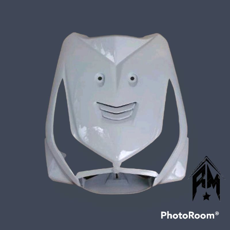 Cover Tameng Lampu Depan Kap Depan Tebeng Depan Honda Beat Karbu Putih 2008 - 2012