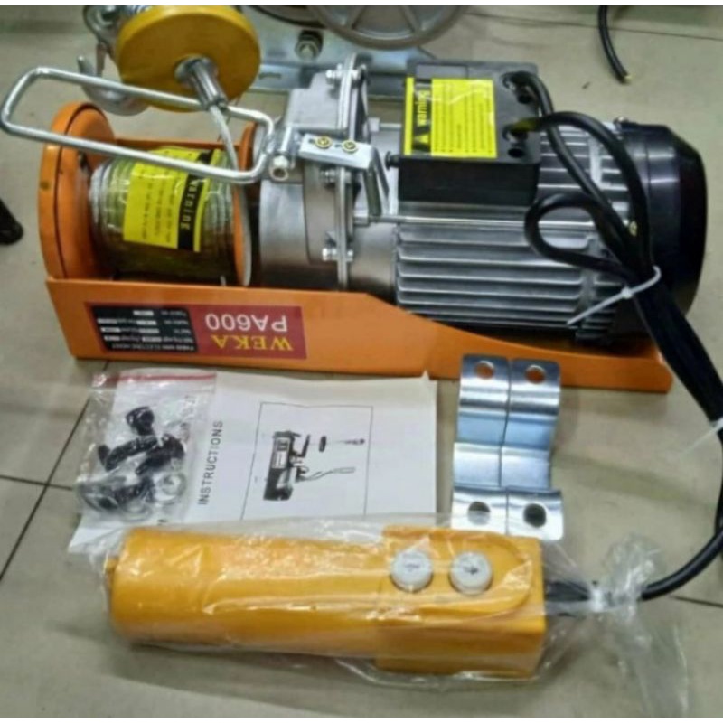 Elektric Hoist PA 800 x 12 meter Elektrik Hoist Weka
