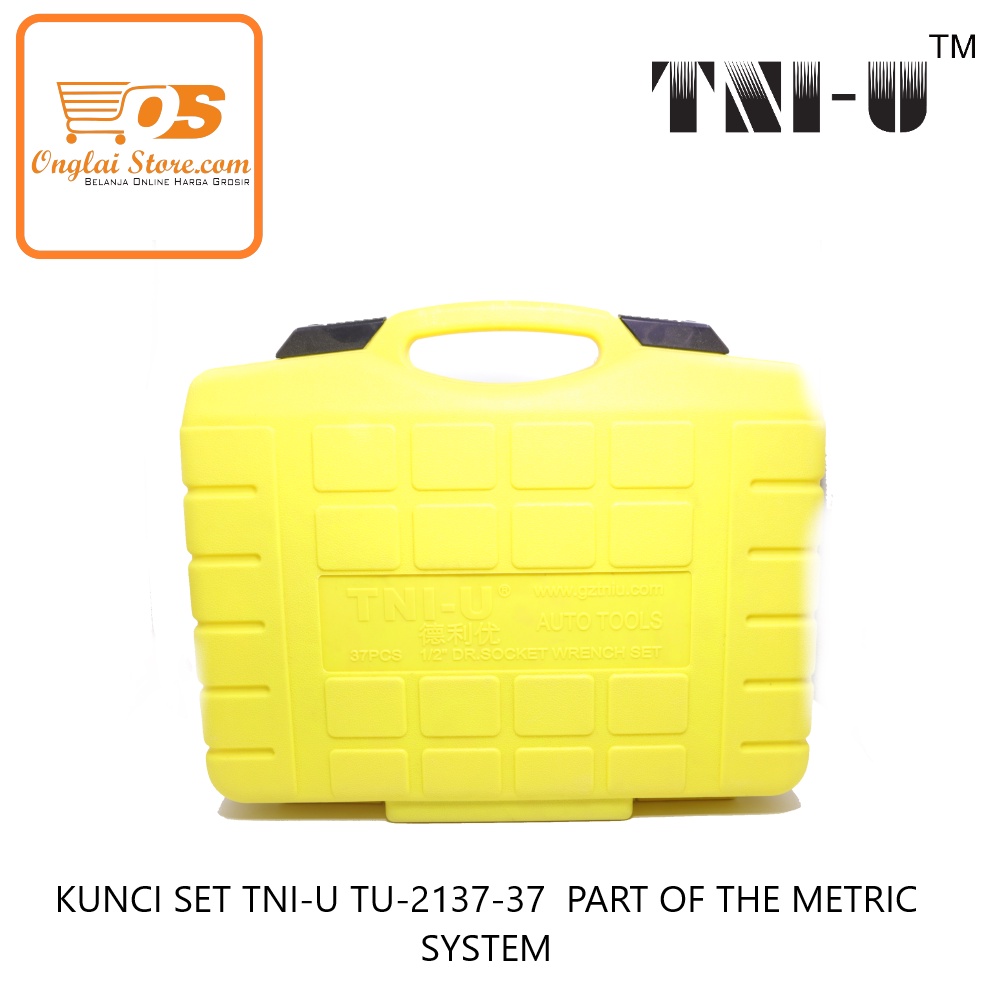 KUNCI SET TNI-U TU-2137-37  PART OF THE METRIC SYSTEM  (HARGA SPESIAL)