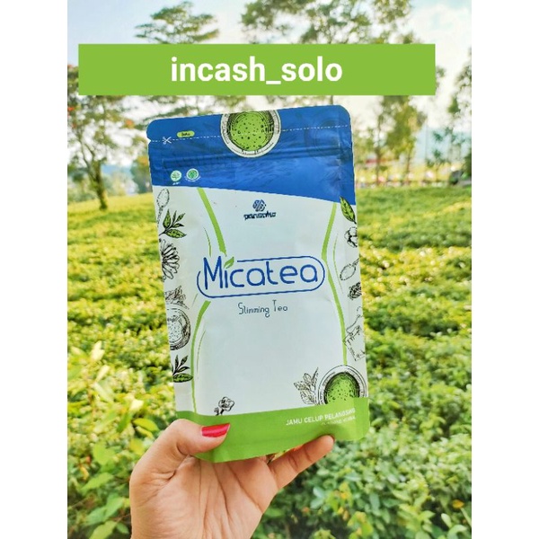 

micatea slimming tea herbal BPOM/pelangsing