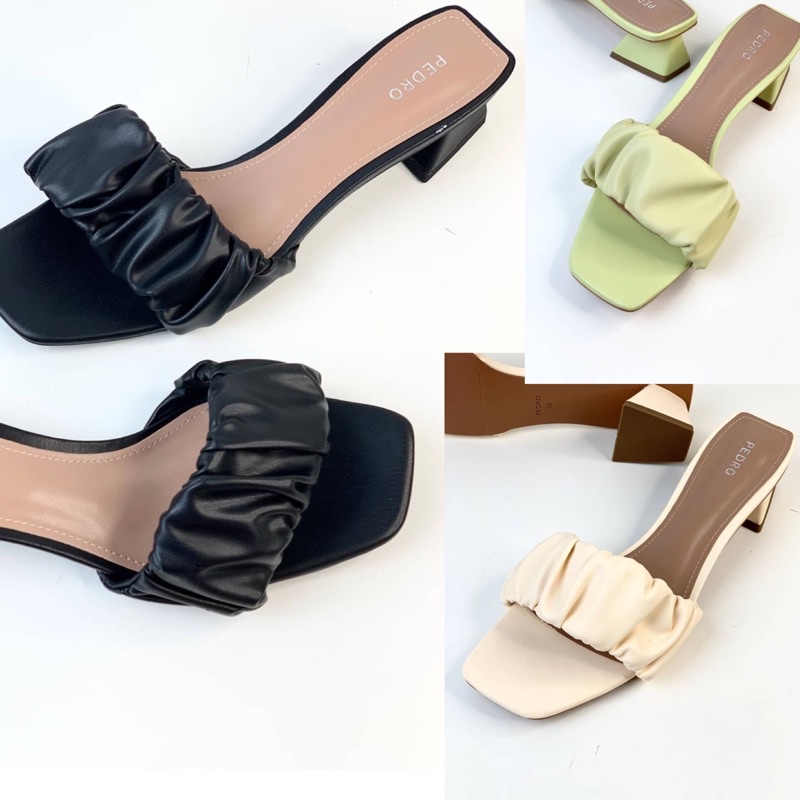 [7.7 Boombastis Sale⚡] - SANDAL WANITA PS095 HEELS SENDAL PREMIUM IMPORT