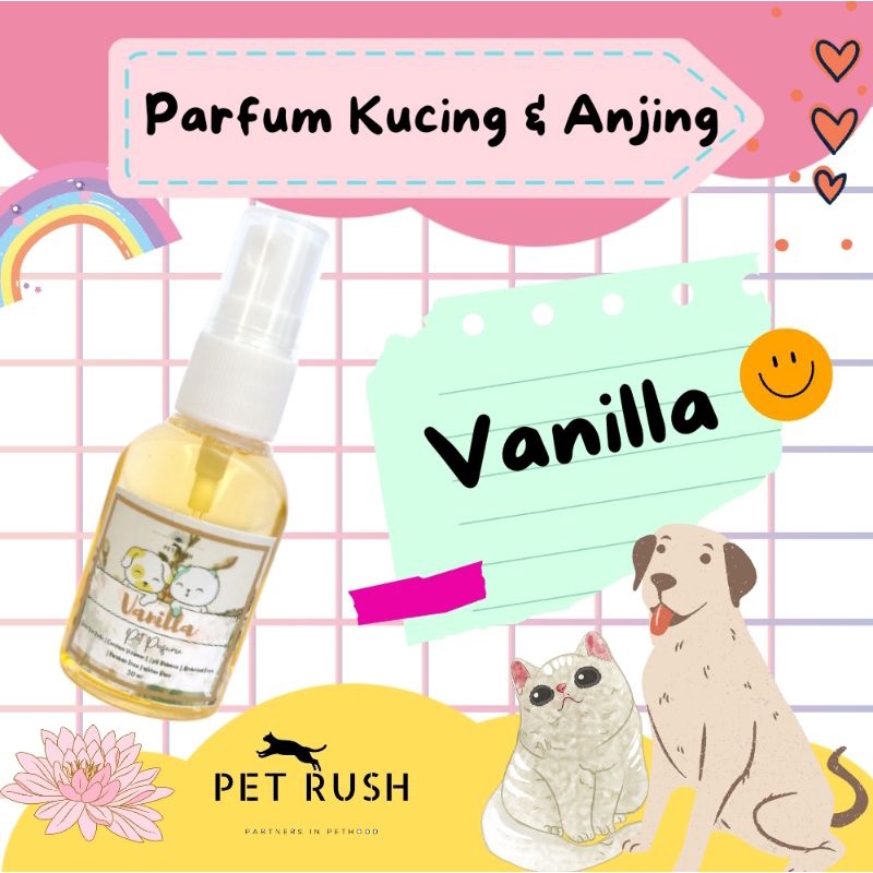 PARFUM KUCING | MINYAK WANGI KUCING 30 ML | 24 AROMA FRESH