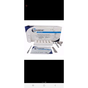 Rapid Tes Antigen Saliva Clungene Air Liur