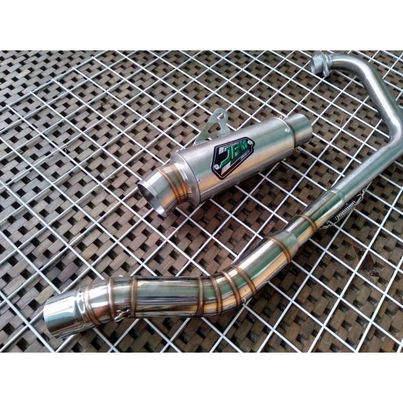 knalpot jrm Mx king 150 135 satria fu vixion