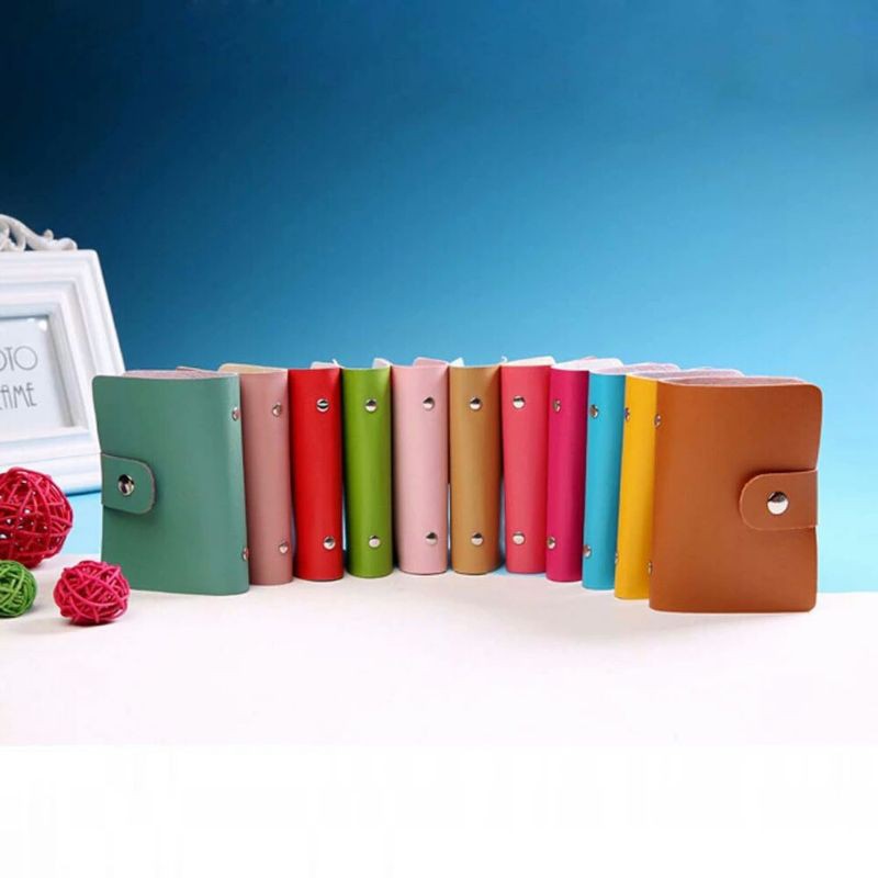 Dompet Kartu kulit Dompet Kartu Nama ATM KTP Tempat Kartu