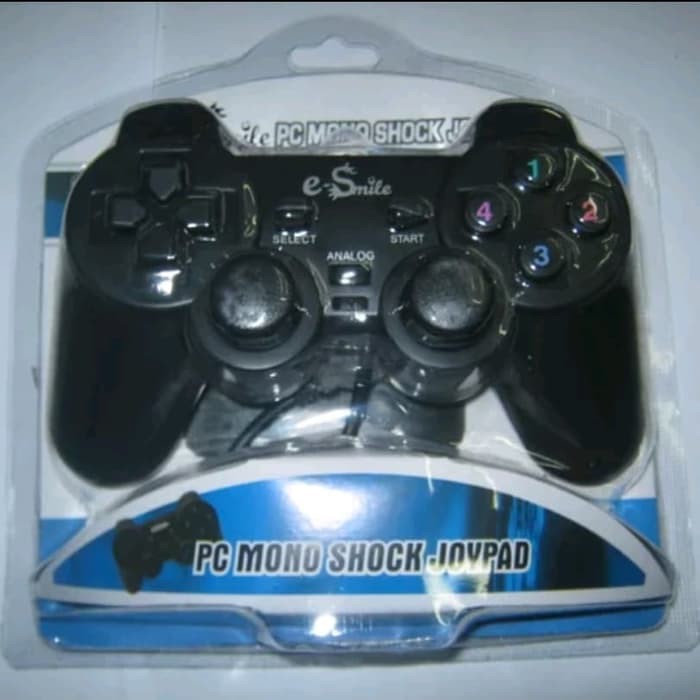 GAMEPAD SINGLE USB STICK M-TECH / E-SMILE / R-ONE FOR LAPTOP/PC JOYSTICK GETAR SINGLE