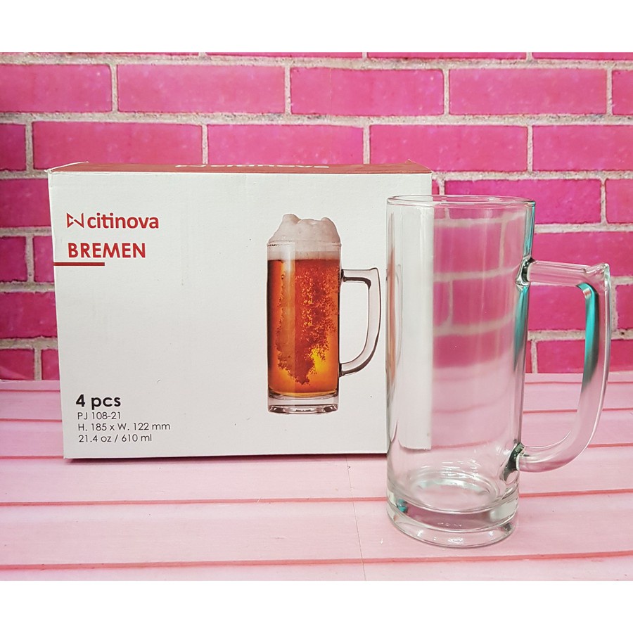CITINOVA BREMEN Gelas Bir Beer Gelas Set Beer Gelas Es Teh Sirup - DP
