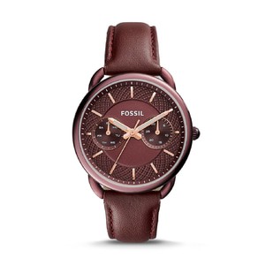 Promo Jam Tangan Wanita Fossil Original ES4121 Tailor Wine Leather Diskon