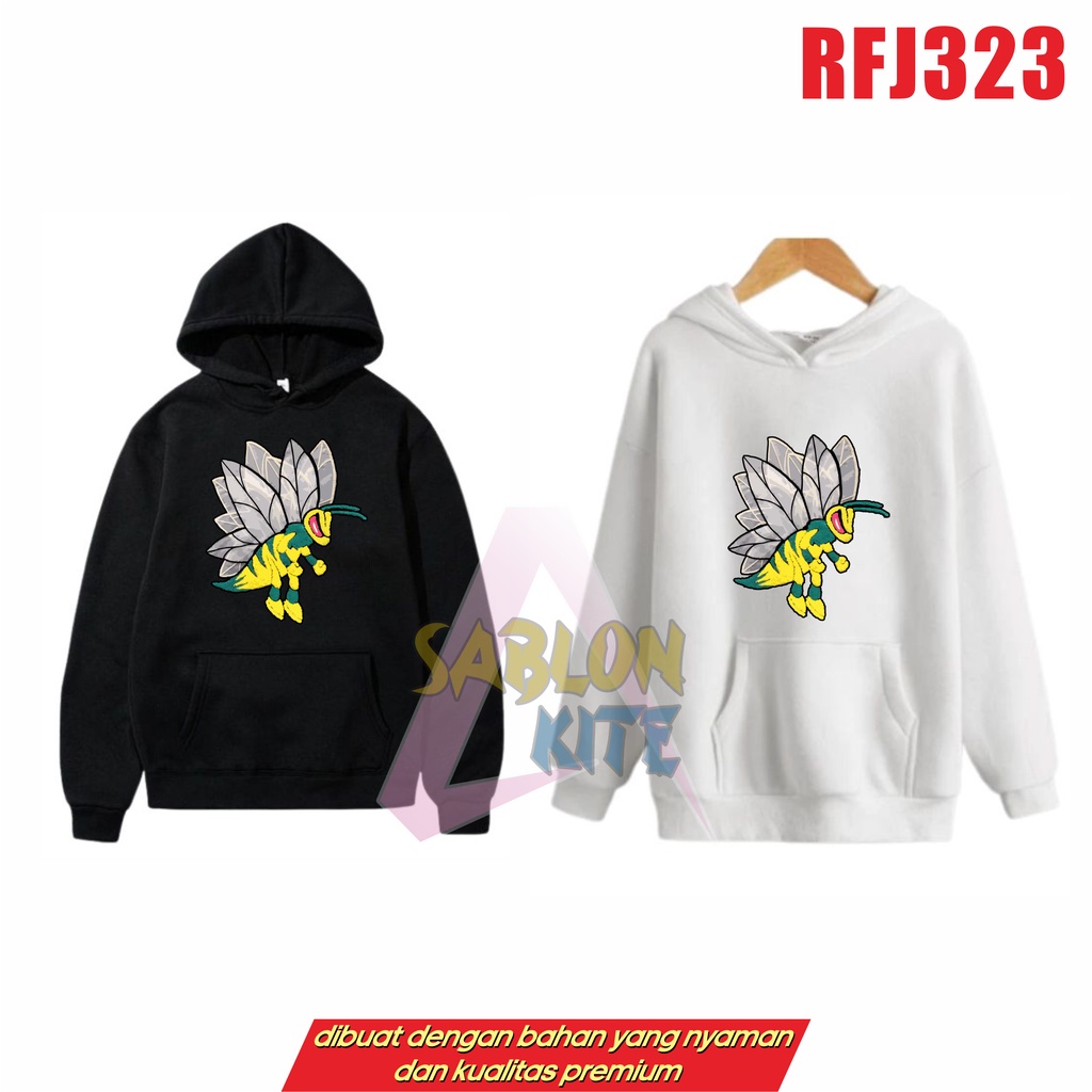 MURAH!!! HOODIE BEE JHOPE RFJ323 UP TO3XL