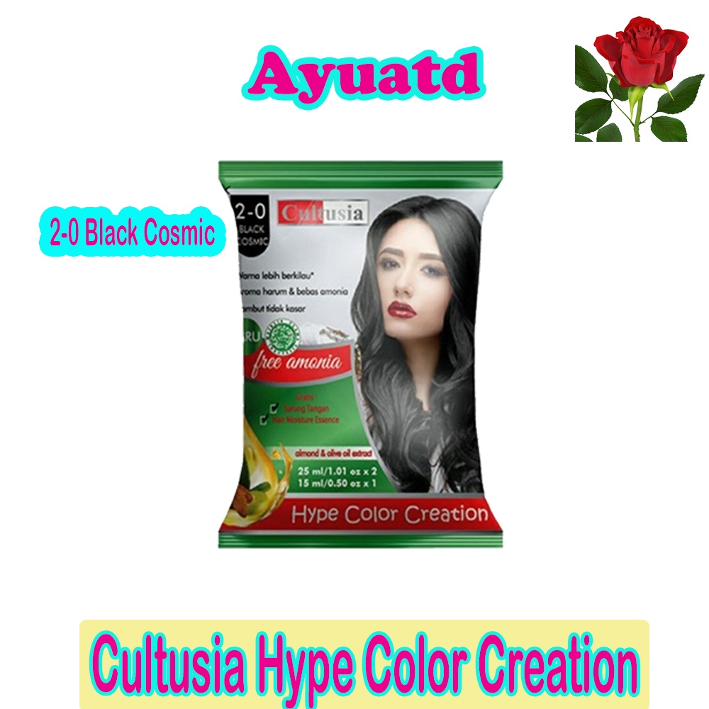 Cultusia Hype Color Creation Semir Rambut Sachet 30 Ml