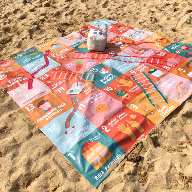 (size M) ULAR TANGGA ISLAMI - BOARD GAME