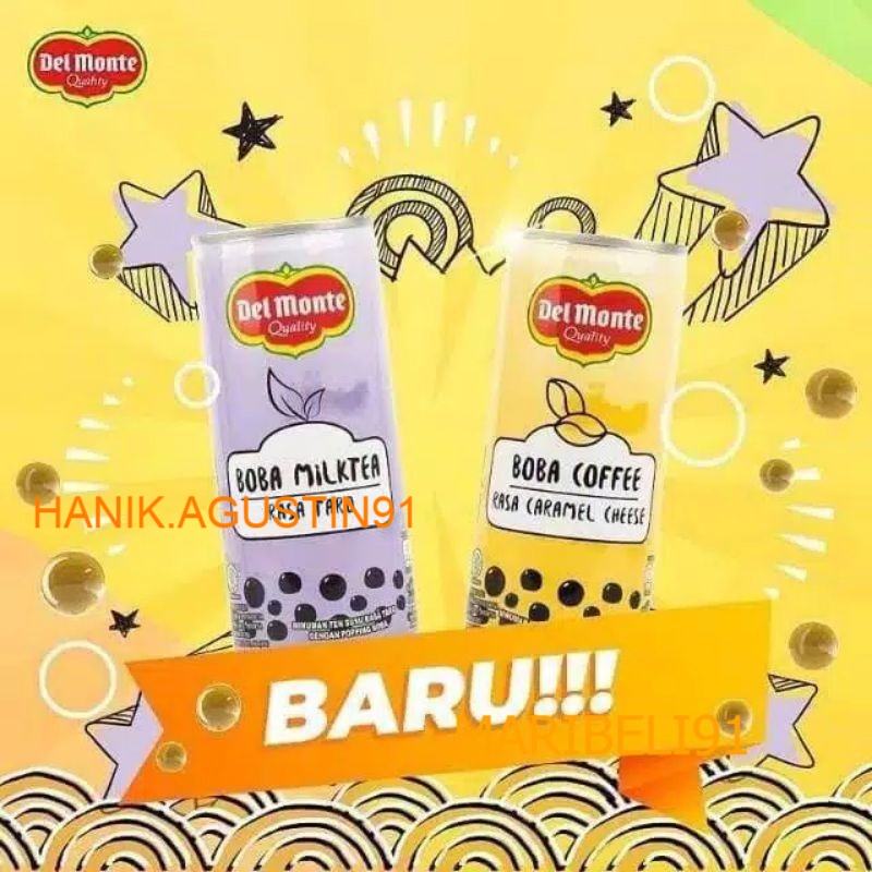 

Delmonte Boba Drink - Netto 240 ml MB91