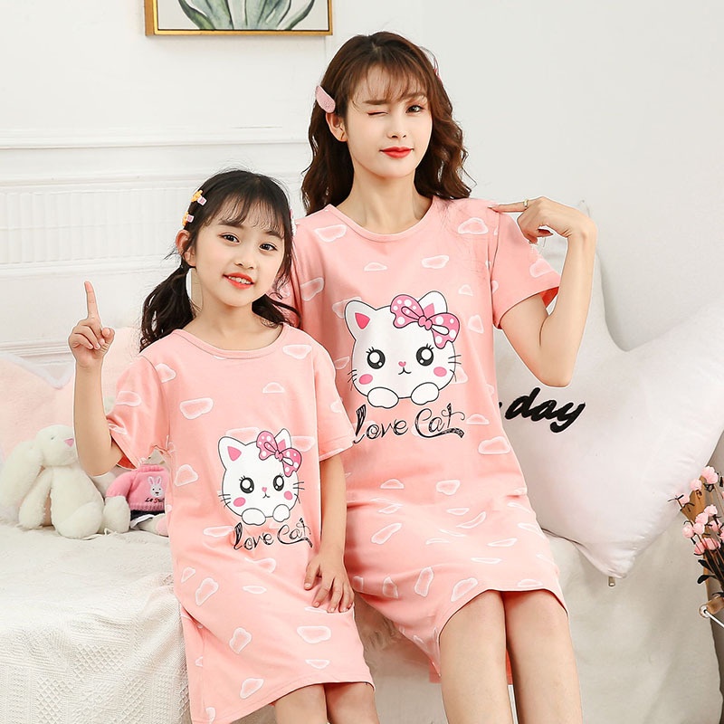 Daster/Piyama/Baju Santai/ Anak-anak Hingga Dewasa Import Kualitas Premium