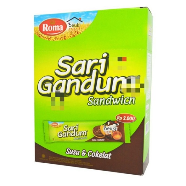 

Sari Gandum Box ( isi 12 pcs @39gr )