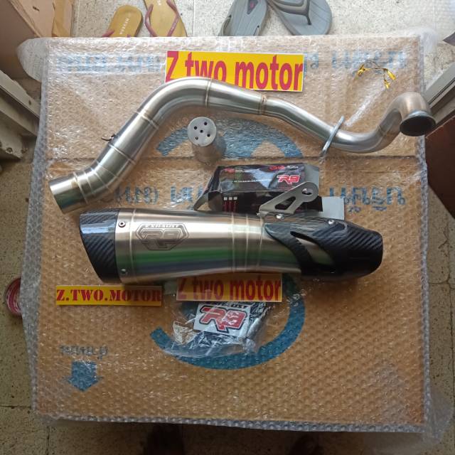 Knalpot racing R9 h2 ADV knalpot variasi r9 h2 adv