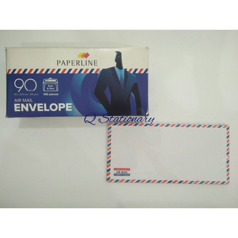 

Amplop 90 Airmail Paperline
