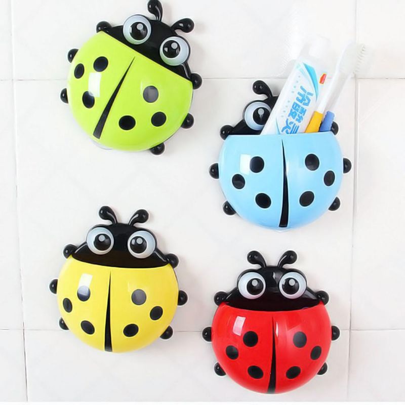 LADYBUG HOLDER / TEMPAT SIKAT GIGI BENTUK KUMBANG/HOLDER KUMBANG