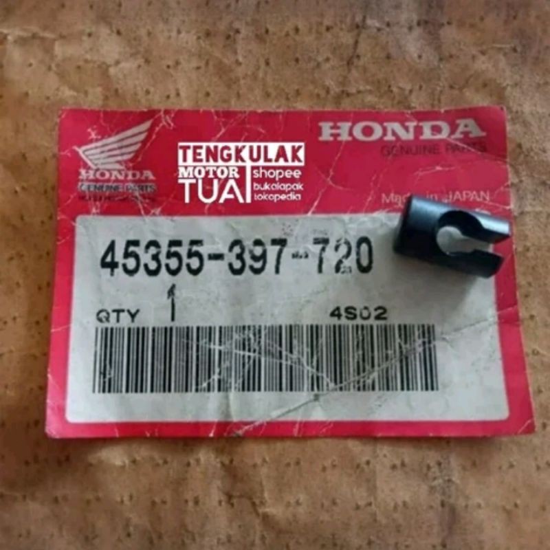 pin nepel tahanan kabel rem depan kaliper gl125 gl100 cb125s cb125 USA cg125 original