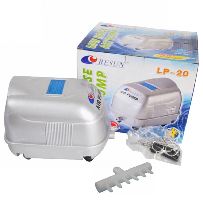 LP 20 RESUN ARIPUMP AERATOR 6 CABANG 1500 LPH 17 WATT  AKSESORIS AQUARIUM