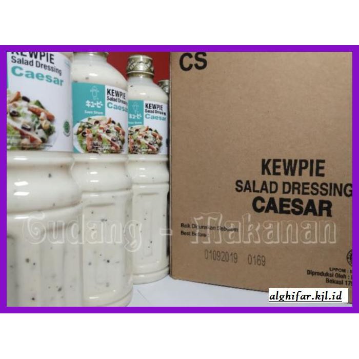 

gnidderdsaus- kewpie salad dressing caesar 1 liter - pack standard -asliiiiii.