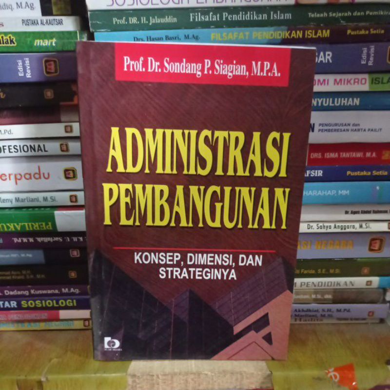 Jual Buku Administrasi Pembangunan | Shopee Indonesia