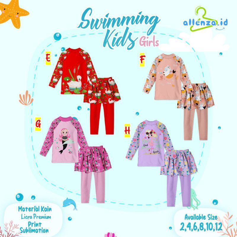 Baju Renang Anak Allenza