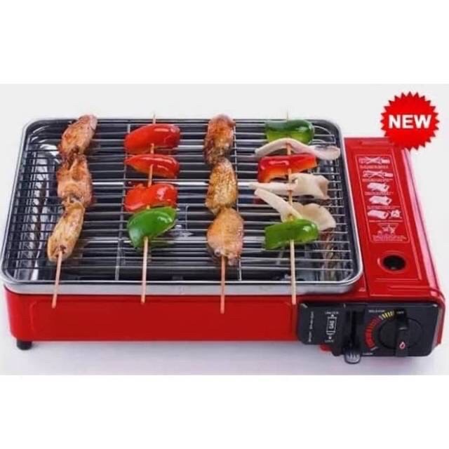 Kompor Panggang Sate BBQ Sosis Progas 1 Tungku Portable